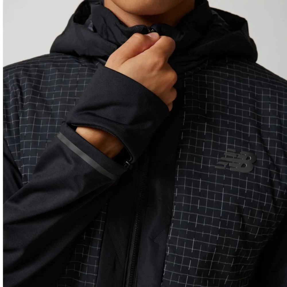 New Balance Men's Impact Run Luminous Heat Jacket